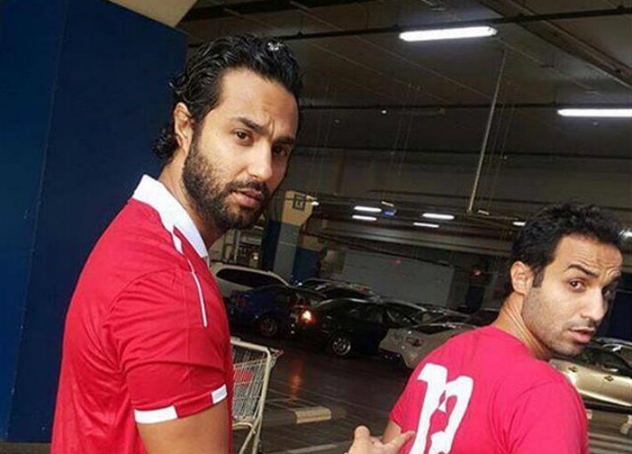 كريم فهمي وشقيقه أحمد فهمي