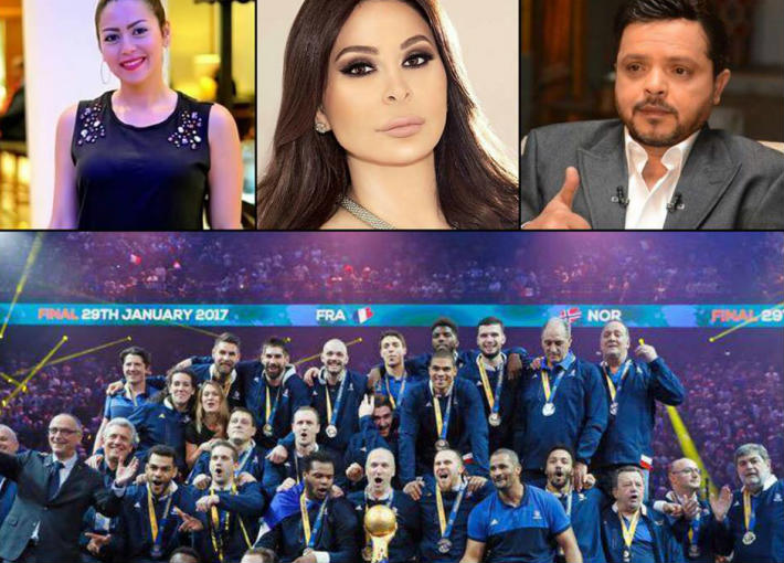 المشاهير وردود فعلهم على فوز فرنسا 