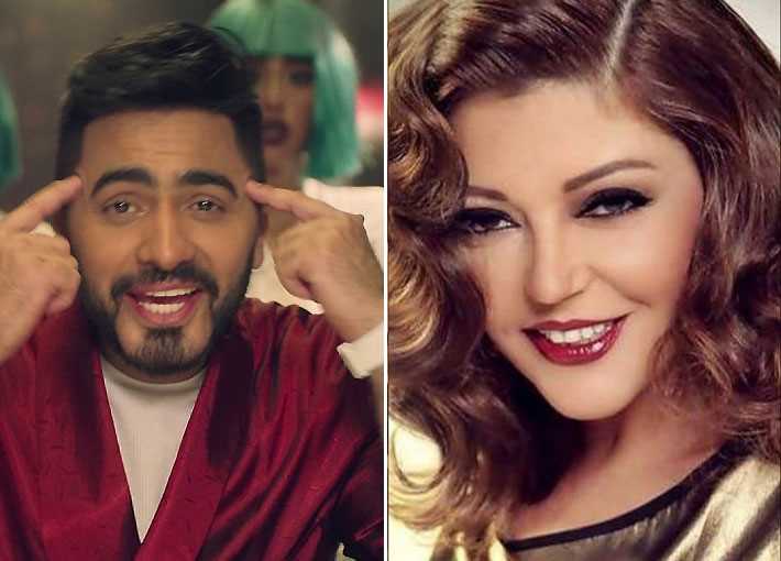 سميرة سعيد وتامر حسني