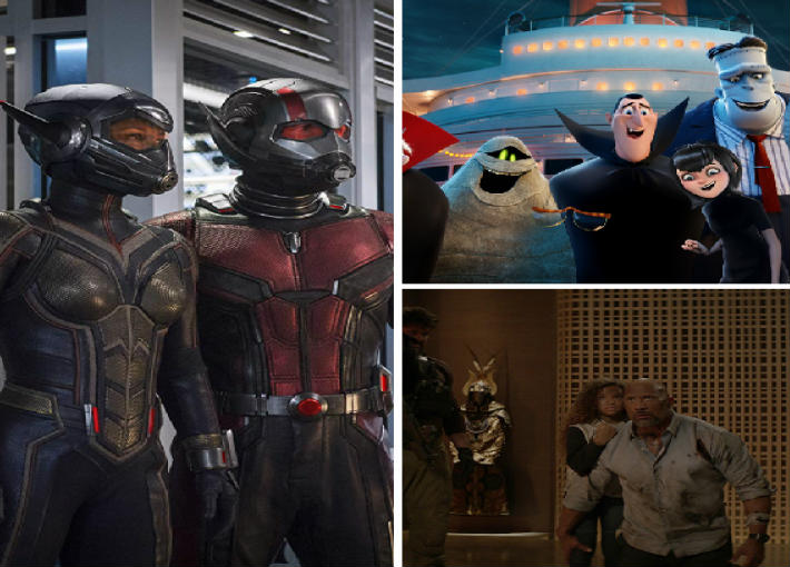 الأفلام المتصدرة في شباك التذاكر