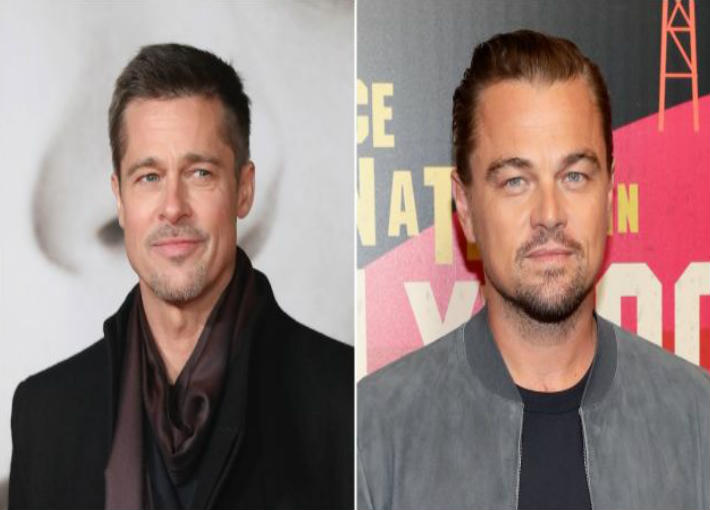 براد بيت وليوناردو ديكابريو