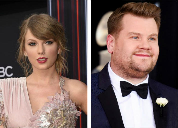 جيمس كوردن وتايلور سويفت