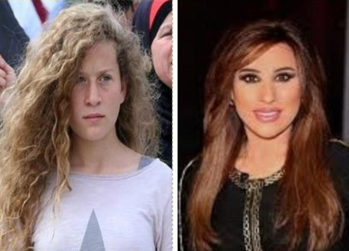 نجوى كرم وعهد التميمي