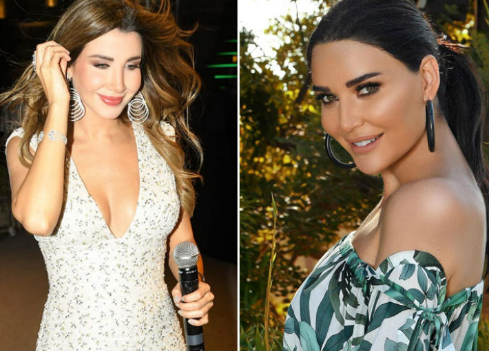 سيرين عبد النور ونانسي عجرم