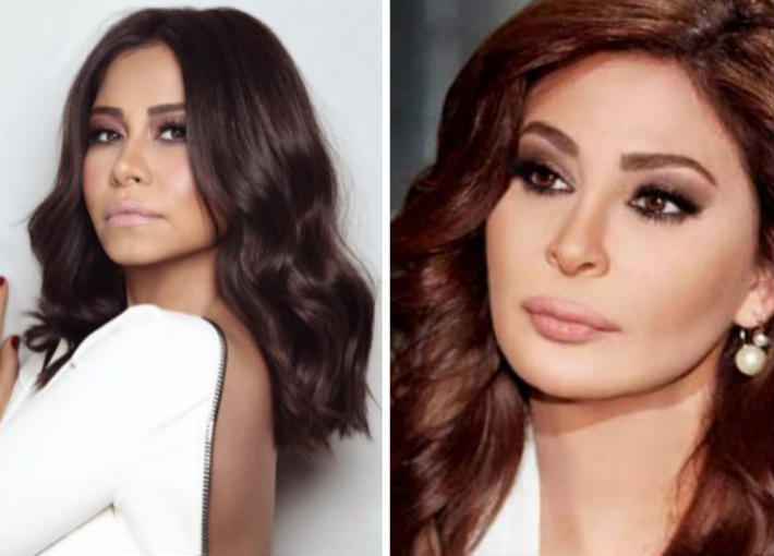 إليسا وشيرين عبد الوهاب 