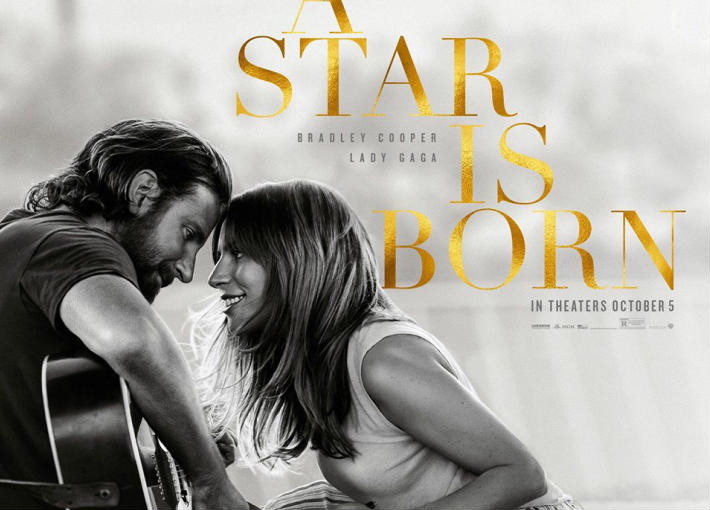 برادلي كوبر وليدي جاجا في A Star Is Born