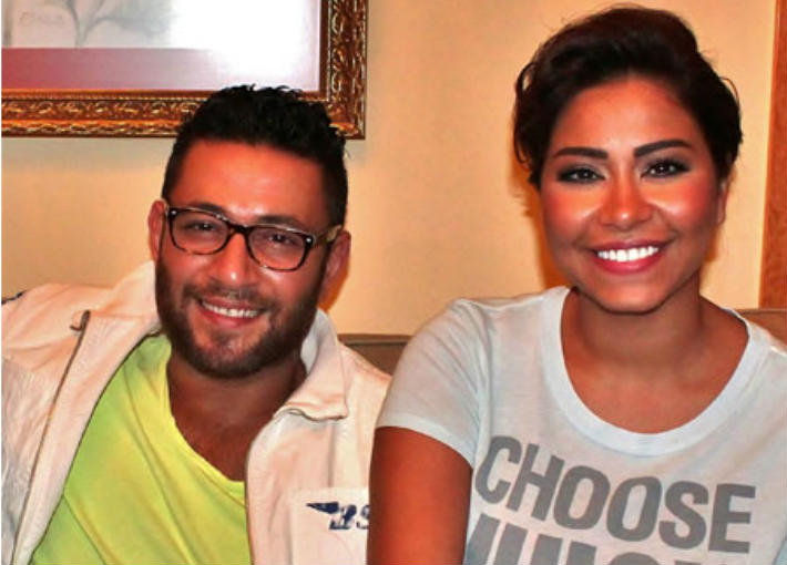 شيرين عبد الوهاب وزياد برجي