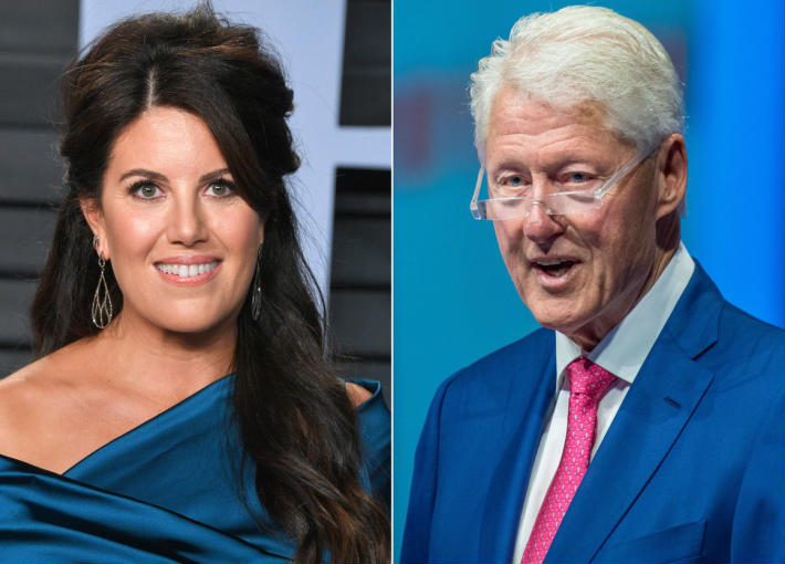 بيل كلينتون ومونيكا لوينسكي