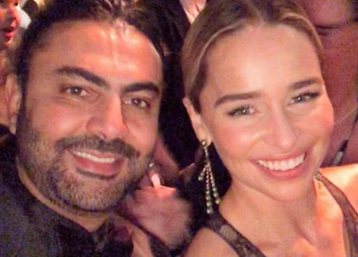 إيميليا كلارك ومحمد كريم