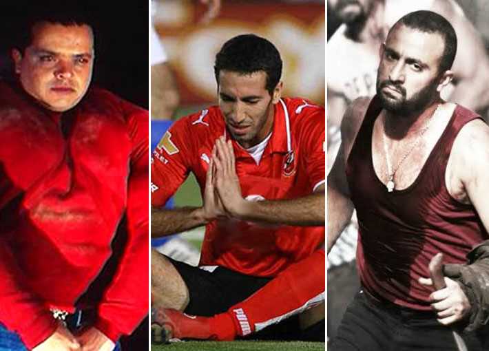 أحمد السقا وأبو تريكة ومحمد هنيدي