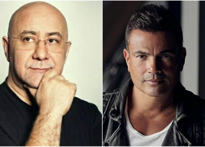 عمرو دياب وبهاء الدين محمد