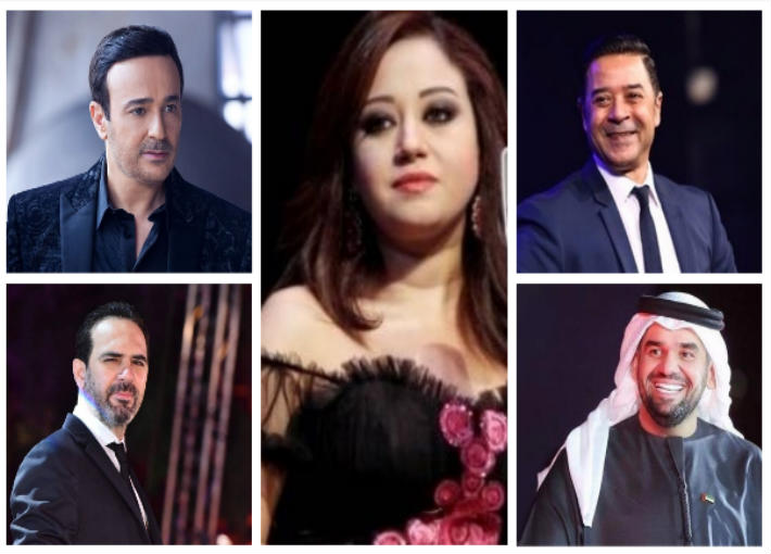 نجوم حفل انتصار أكتوبر