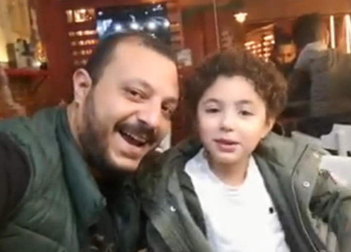 ياسين ابن الفنانة الراحلة غنوة