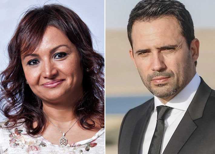 ظافر العابدين وهالة خليل