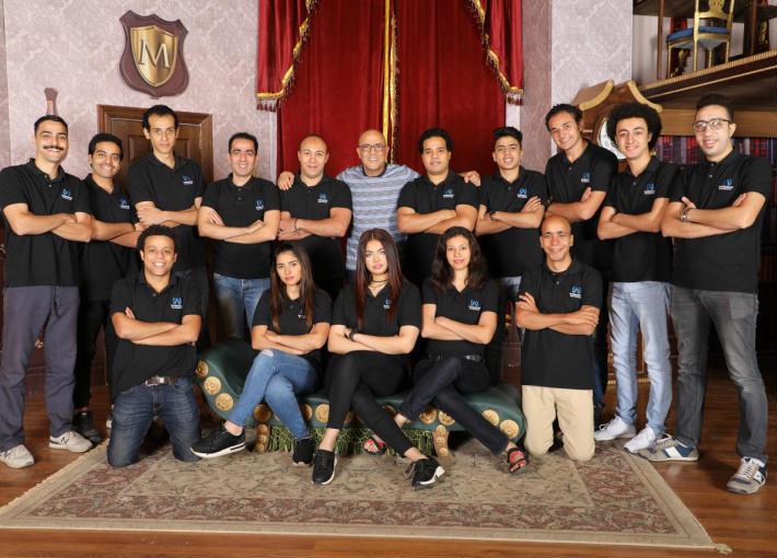 أشرف عبد الباقي وابطال مسرحية &quot;جريما في المعادي&quot;