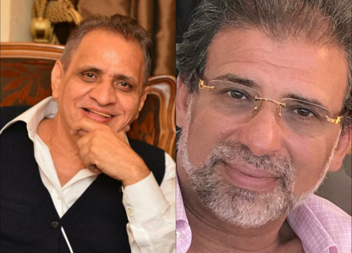 خالد يوسف وأحمد السبكي