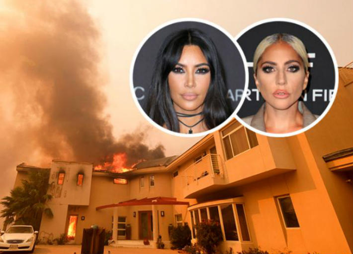 ليدي جاجا وكيم كارداشيان