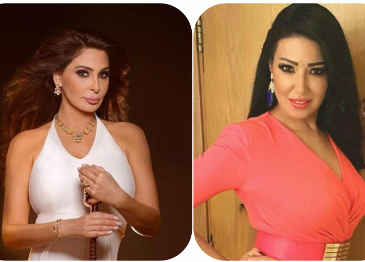 سمية الخشاب وإليسا