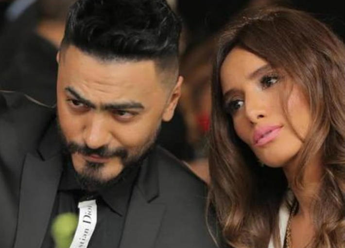 زينة و تامر حسني