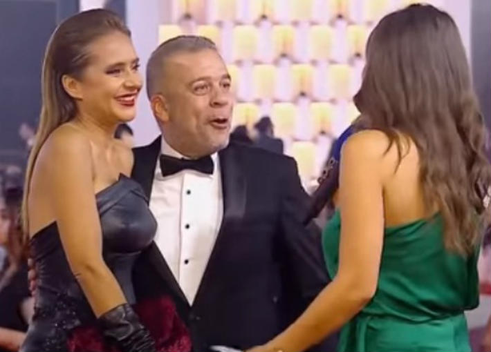 شريف منير ونيللي كريم