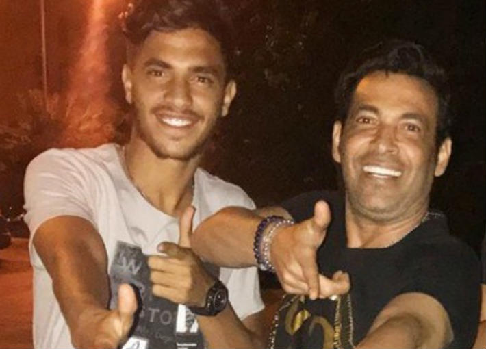 سعد الصغير ونجله محمد