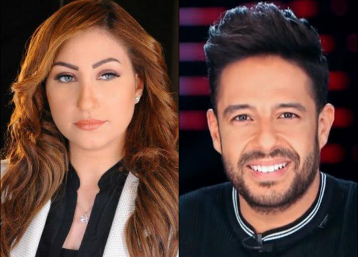 محمد حماقي وبوسي