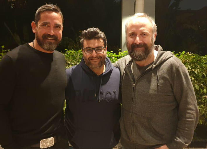 هاليت أرجنش ووليد منصور وأمير كرارة