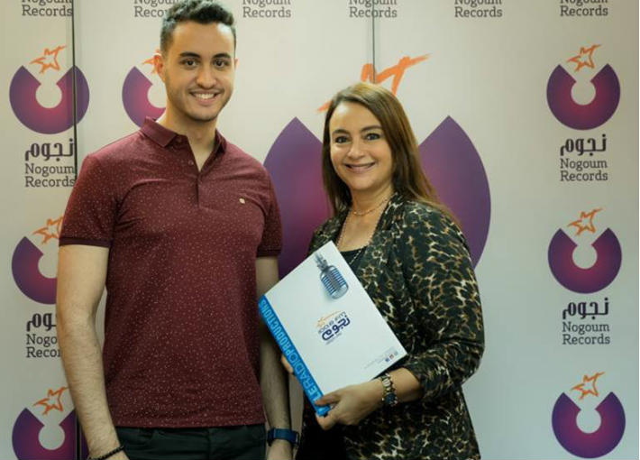 رضوان برحيل مع هالة حجازي