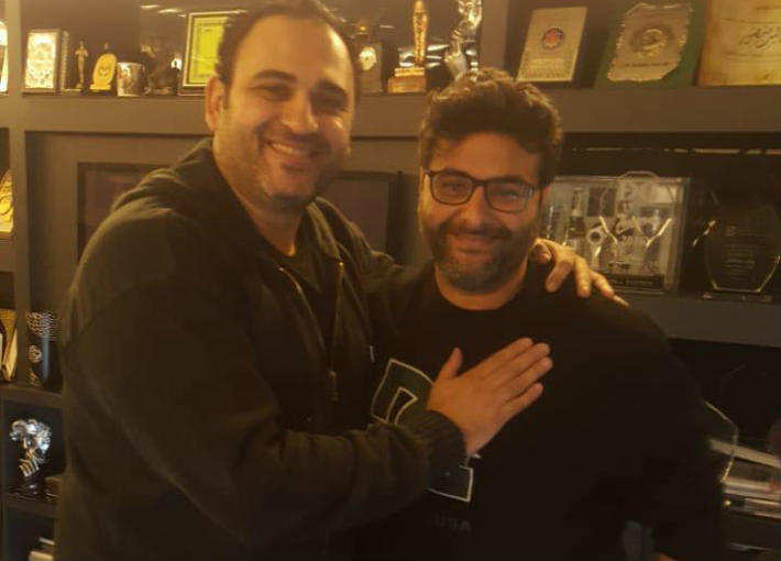 وليد منصور وأكرم حسني