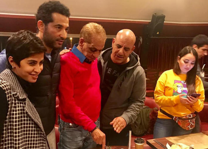 محمد لطفي ومحمد السبكي وعمرو سعد وروبي