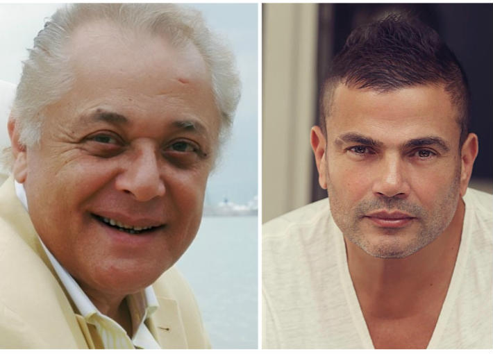 عمرو دياب ومحمود عبد العزيز