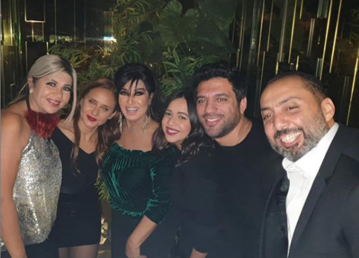 نيللي كريم وحسن الرداد وإيمي سمير غانم وفيفي عبده وبوسي شلبي