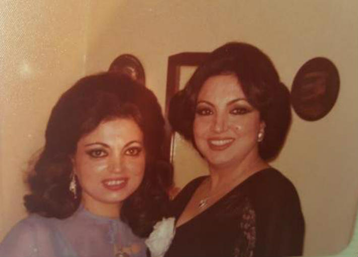 سميرة توفيق وشقيقتها