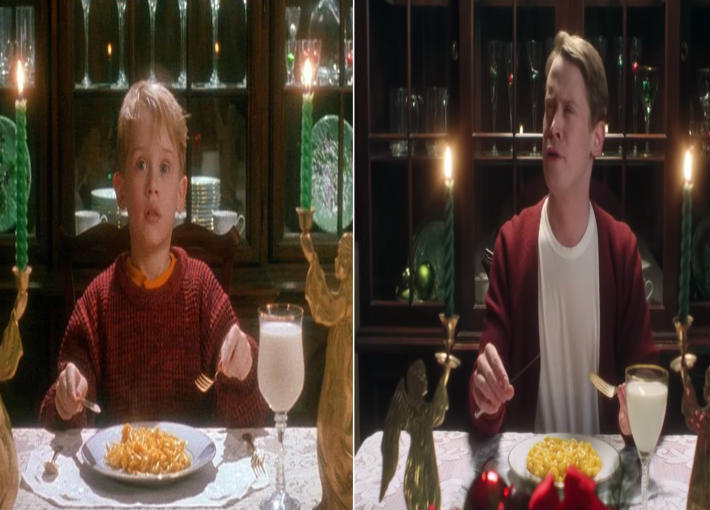 ماكولي كولكن في الفيلم والإعلان