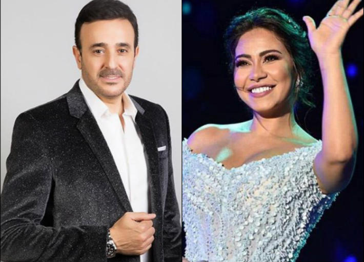 شيرين عبد الوهاب وصابر الرباعي