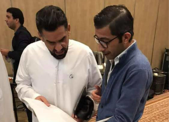 وحيد ممدوح وحسين الجسمي