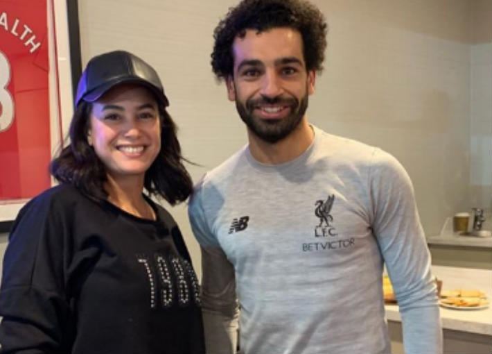 محمد صلاح وهند صبري