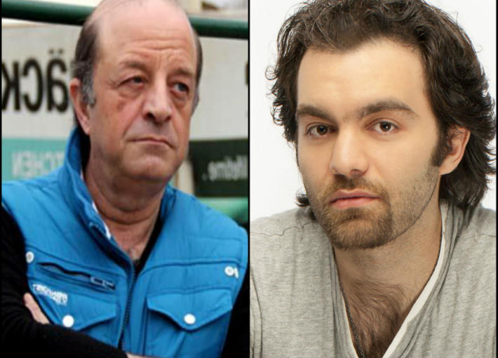 شريف رمزي ووالده الراحل