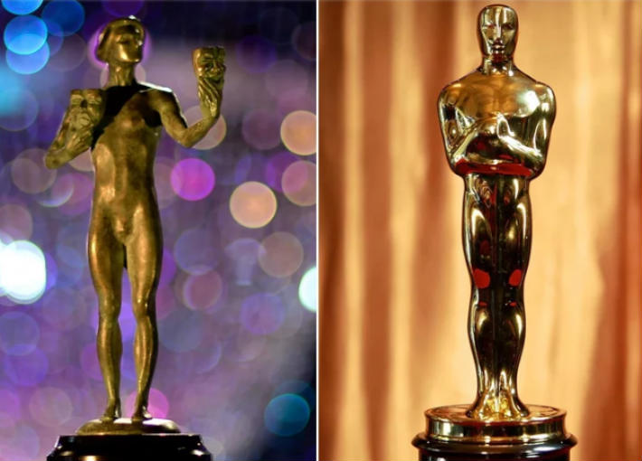 تمثال الأوسكار vs تمثال SAG