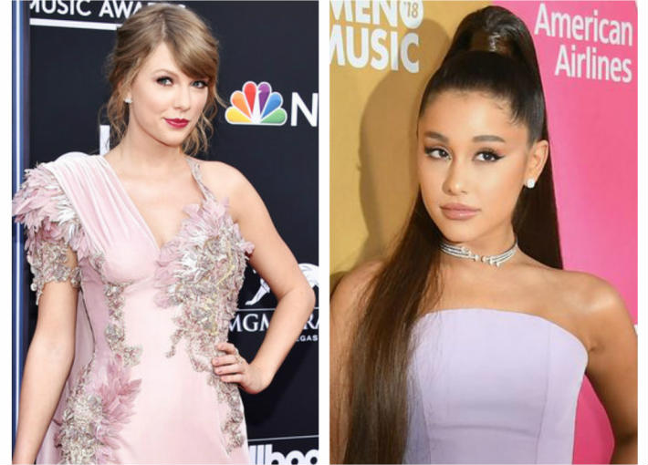 أريانا جراندي وتايلور سويفت