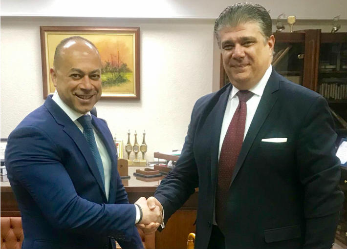 حسين زين وتامر مرسي