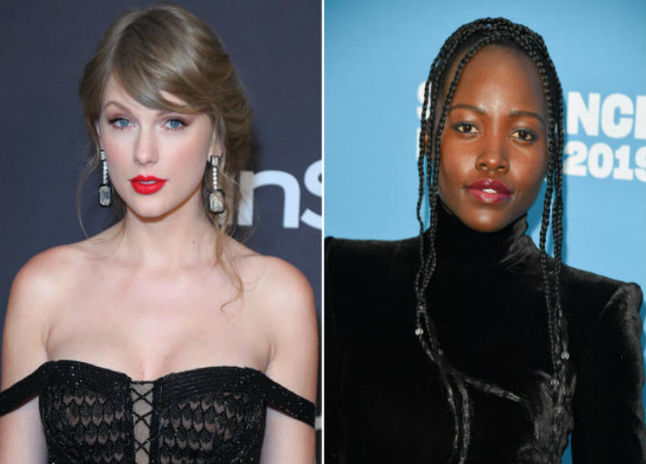 لوبيتا نيونجو وتايلور سويفت