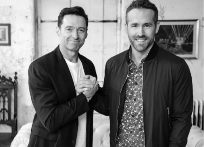 ريان رينولدز وهيو جاكمان