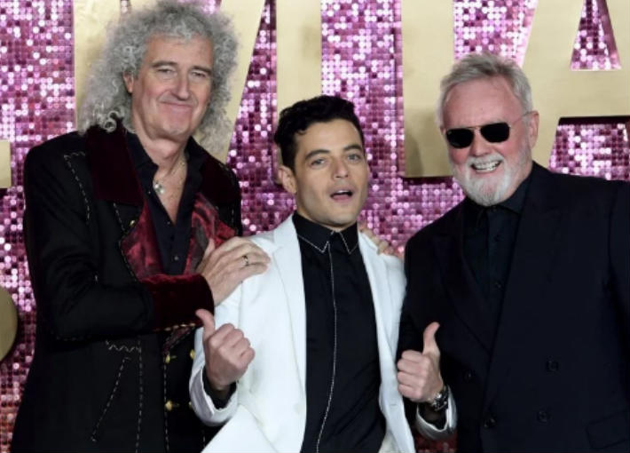 فرقة Queen مع رامي مالك