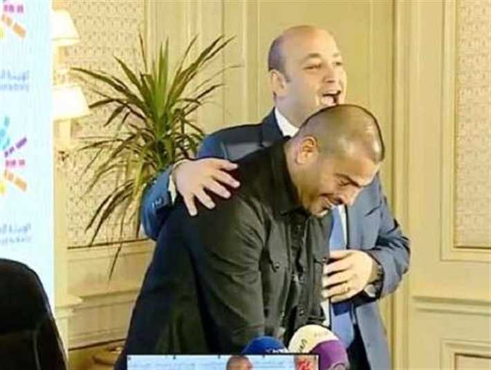 عمرو أديب وعمرو دياب