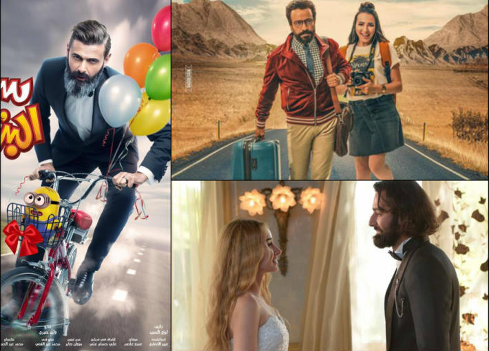 سامح حسين ورامز جلال وأحمد حاتم