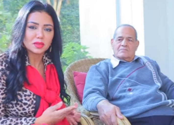 رانيا يوسف ووالدها