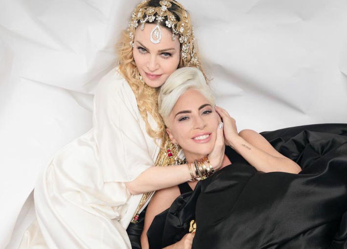 ليدي جاجا ومادونا