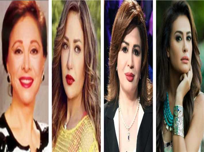 فاتن حمامة وليلى علوي وإلهام شاهين وهند صبري