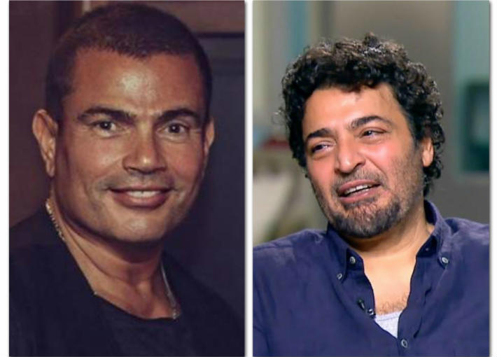 عمرو دياب وحميد الشاعري